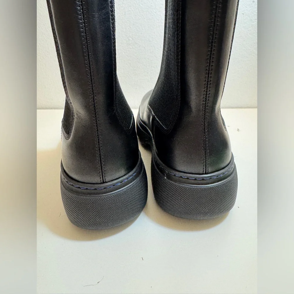 Burberry Chelsea Creeper Ankle Boots - Picture 7 of 12